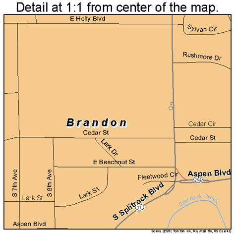 brandon sd 57005|map of brandon sd streets.